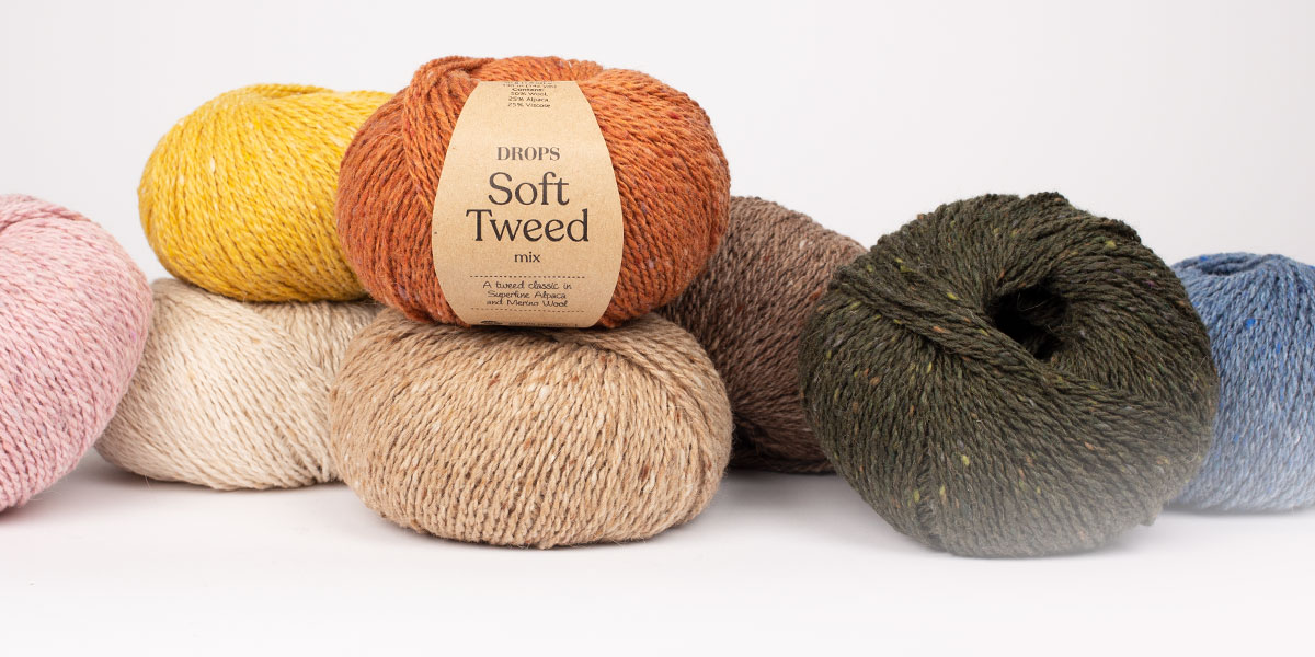 Új fonal a Garnstudionál – Drops Soft Tweed